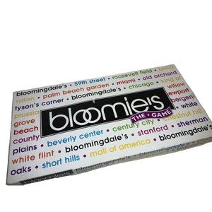 BLOOMIE'S THE GAME BLOOMINGDALE'S DEPARTMENT STORE BOARD GAME